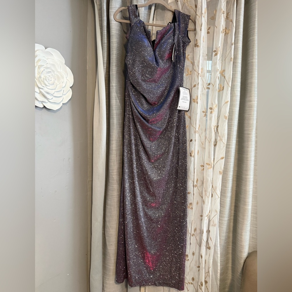 Elegant Glittering Evening Gown